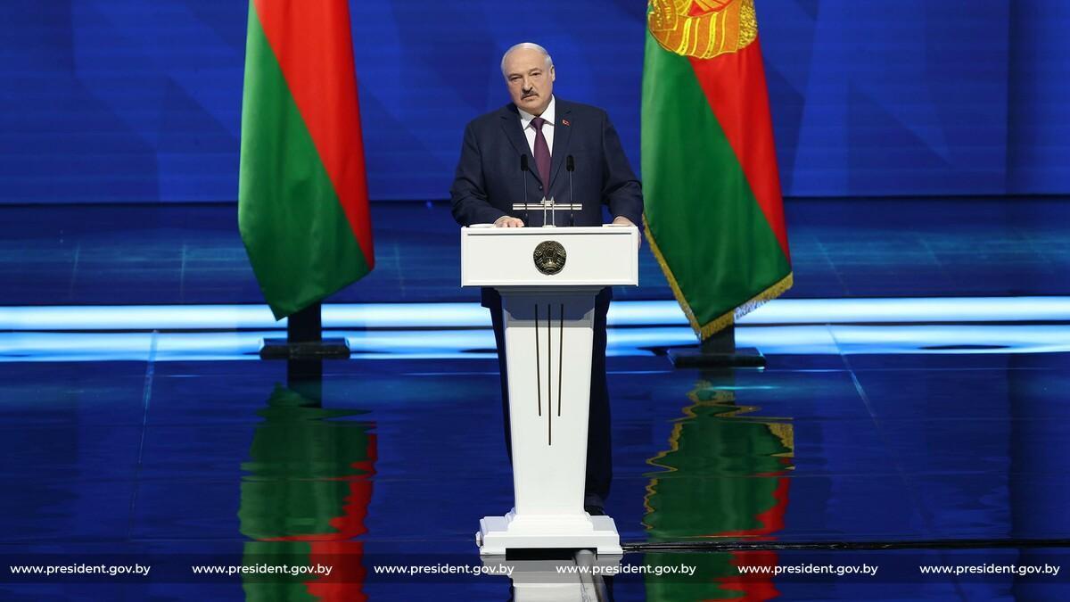 Выступление Президента Беларуси Александра Лукашенко при обращении с ежегодным Посланием к белорусскому народу и Национальному собранию Республики Беларусь