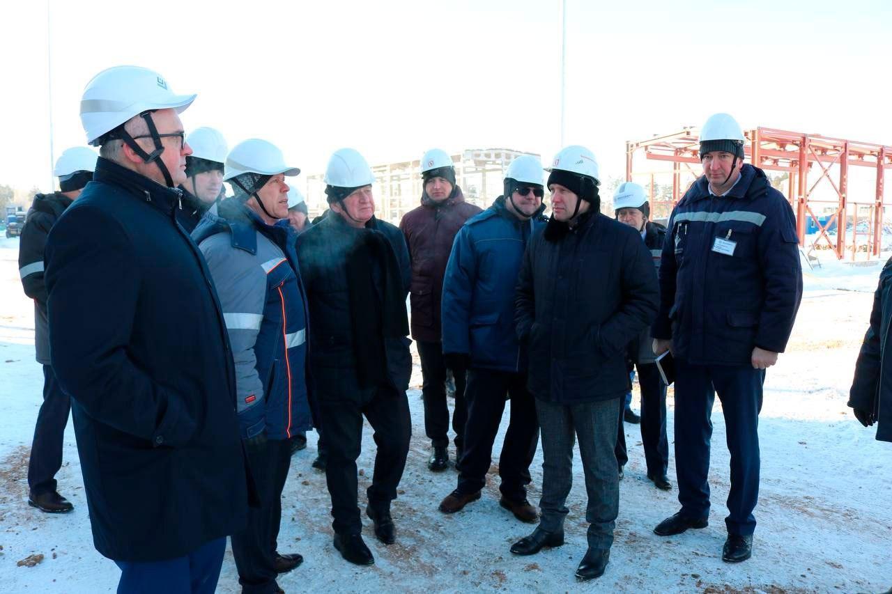 Павел Дрозд с рабочим визитом посетил подстанцию 750 кВ «Белорусская»