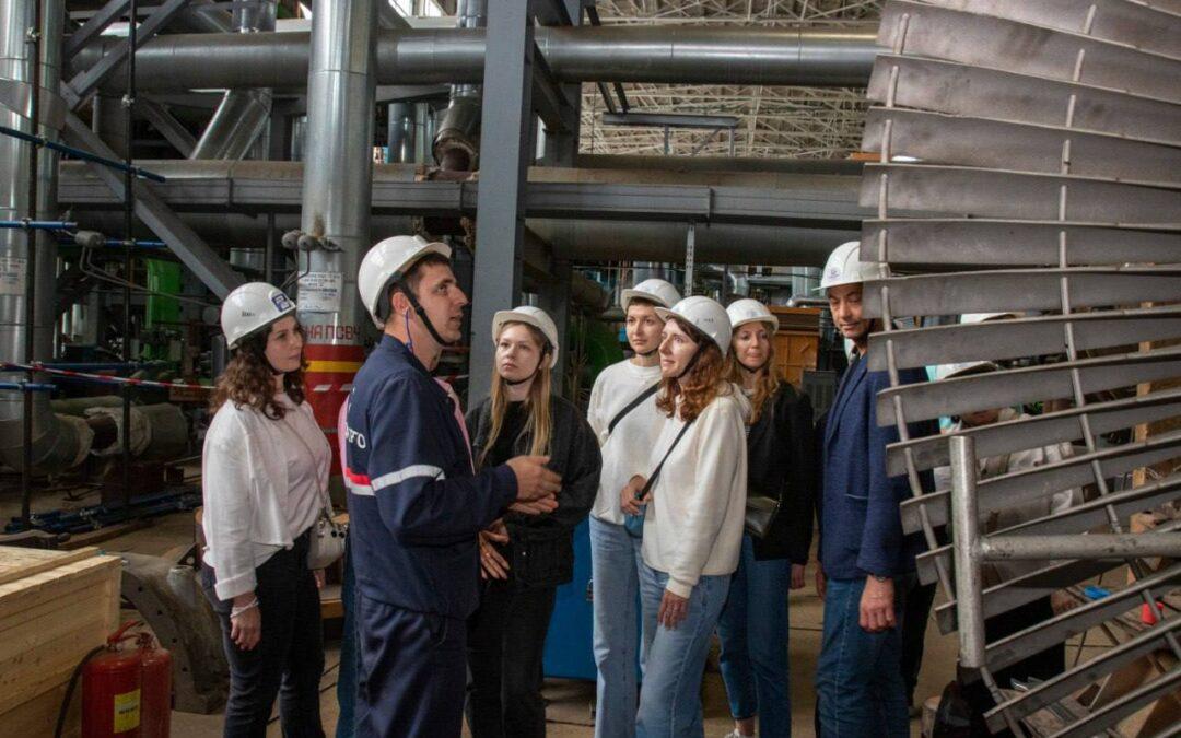 В рамках технической учебы работники РУП «БЕЛТЭИ» посетили Гродненскую ТЭЦ-2
