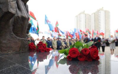 В Тростенце открыли памятный знак жертвам геноцида