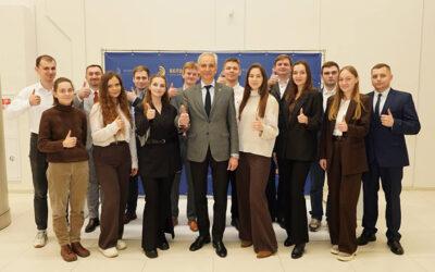 Встреча с будущим: руководство ГПО «Белэнерго» пообщалось с победителями молодежной конференции