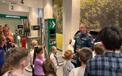 Безопасность как стиль жизни: работники РУП «БЕЛТЭИ» вместе со своими детьми посетили Центр безопасности МЧС